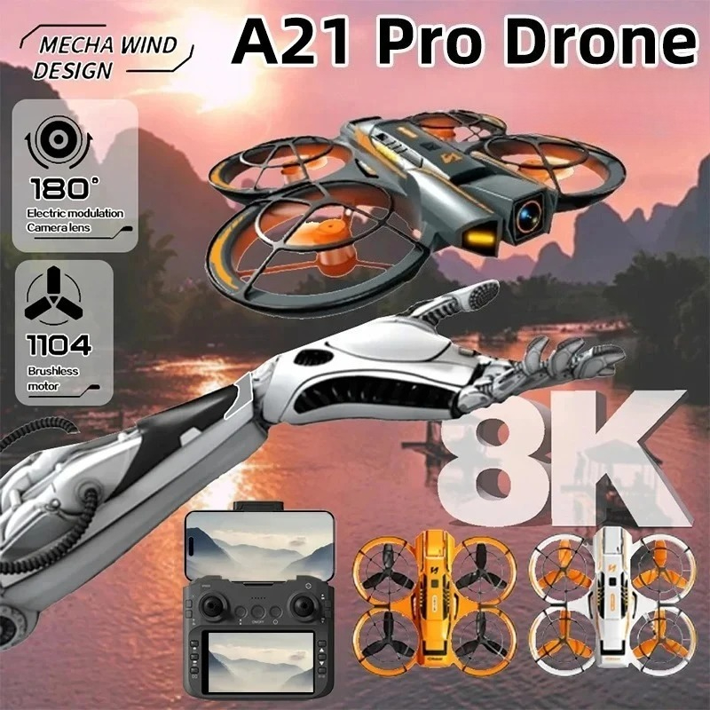 Drone Multispectral - Original A21 Pro Drone 4K Professional