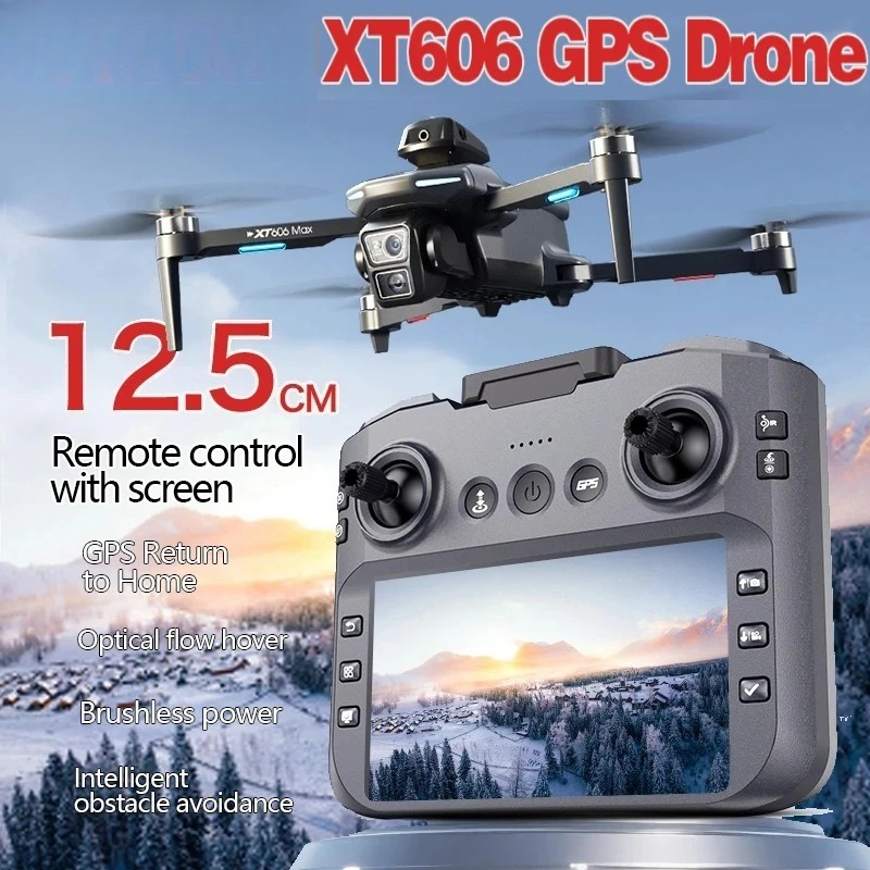 Drone Multispectral - Original XT606 MAX GPS Drone 4k