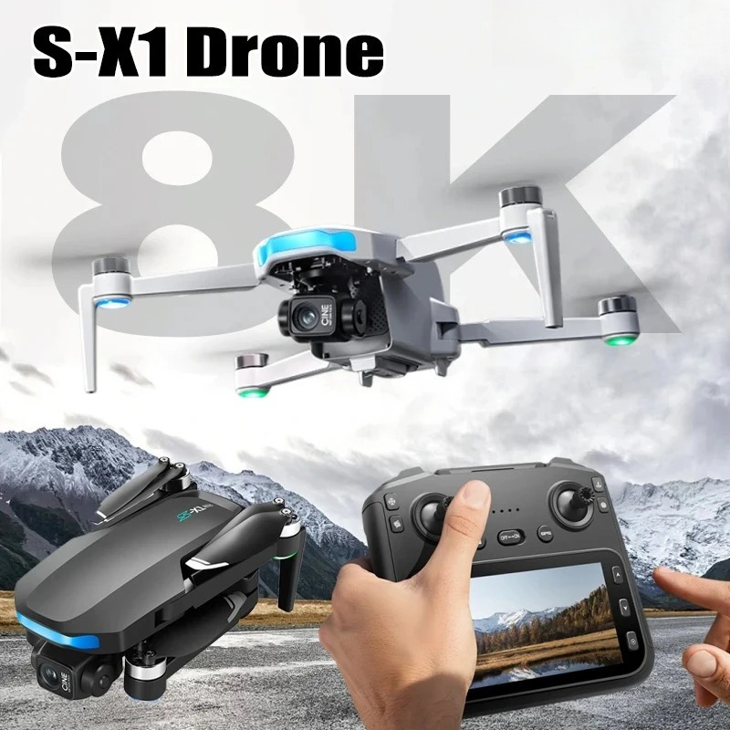 Drone Multispectral - Original S-X1 Drone 8K HD Professional