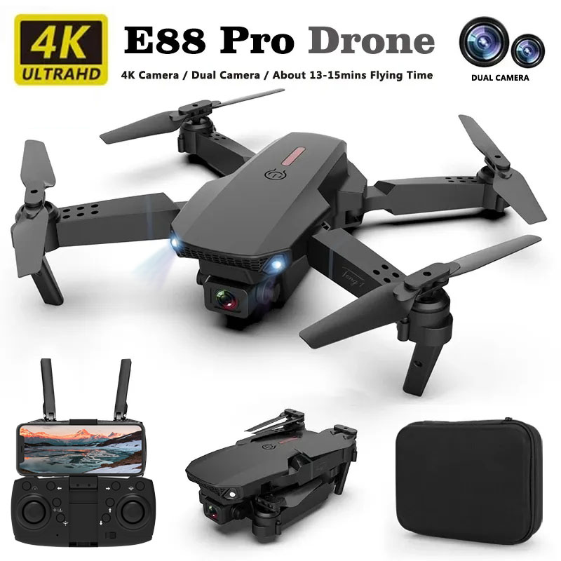 E88pro Drone Professional Dron - đánh giá và giá Drone Multispectral