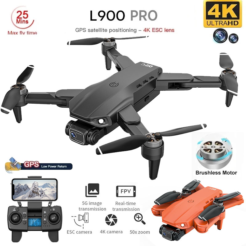 L900 Pro GPS Drone 4K Professi - đánh giá và giá Drone Multispectral