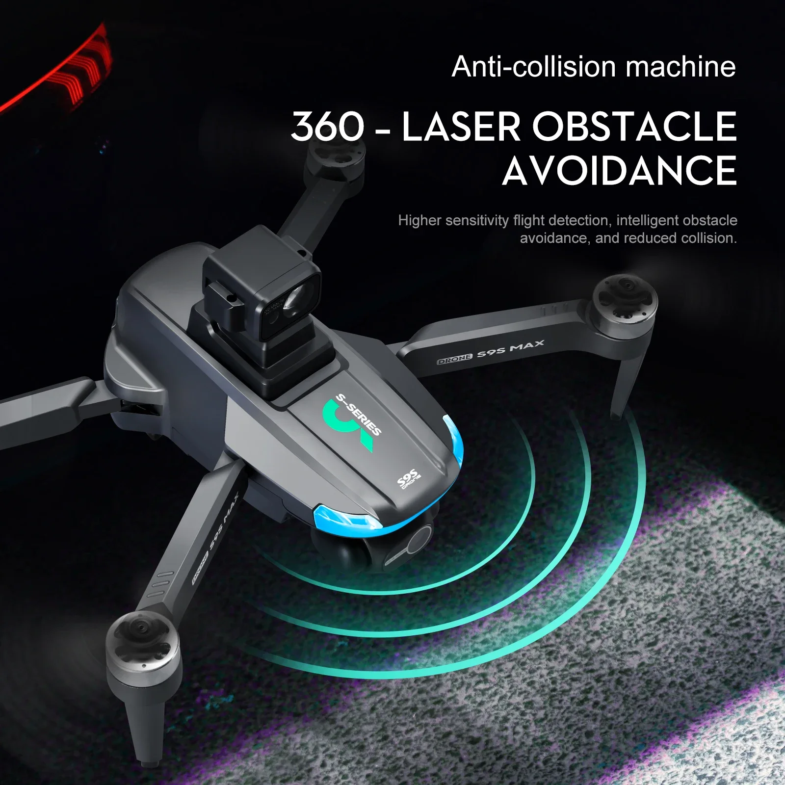 NEW S9S MAX MINI Drone 4K 2-Ax - đánh giá và giá Drone Mapping