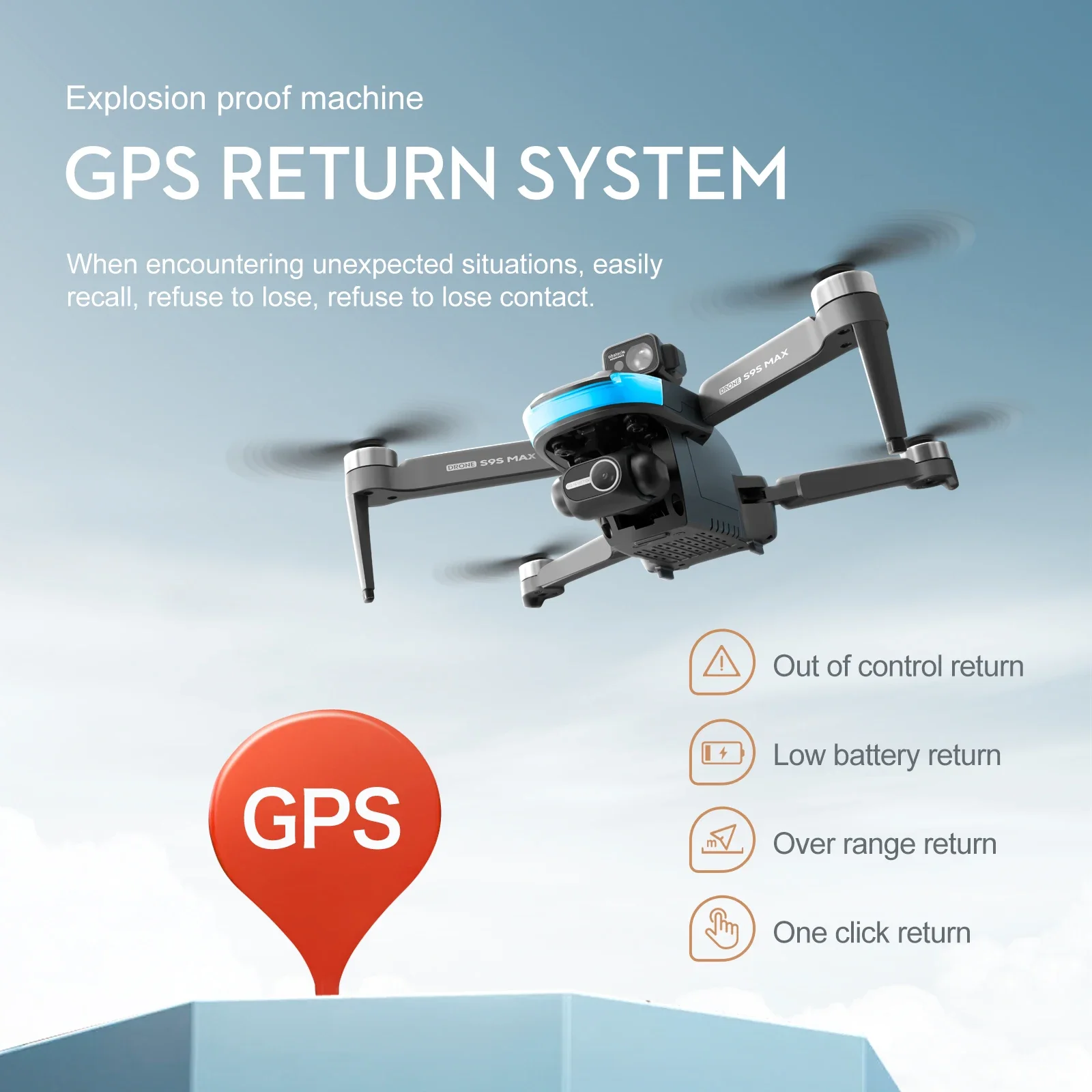 NEW S9S MAX MINI Drone 4K 2-Ax - đánh giá và giá Drone Mapping