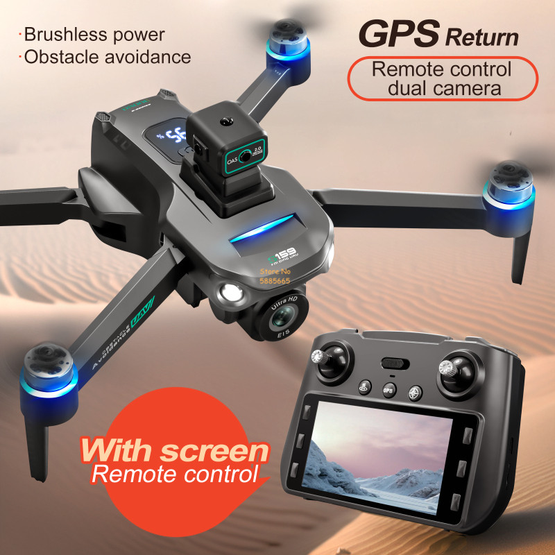 8K Dual Camera 5G WIFI FPV Rem - đánh giá và giá Drone Mapping