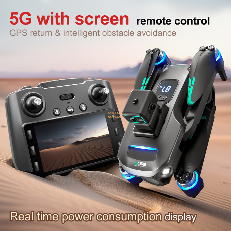8K Dual Camera 5G WIFI FPV Rem - đánh giá và giá Drone Mapping
