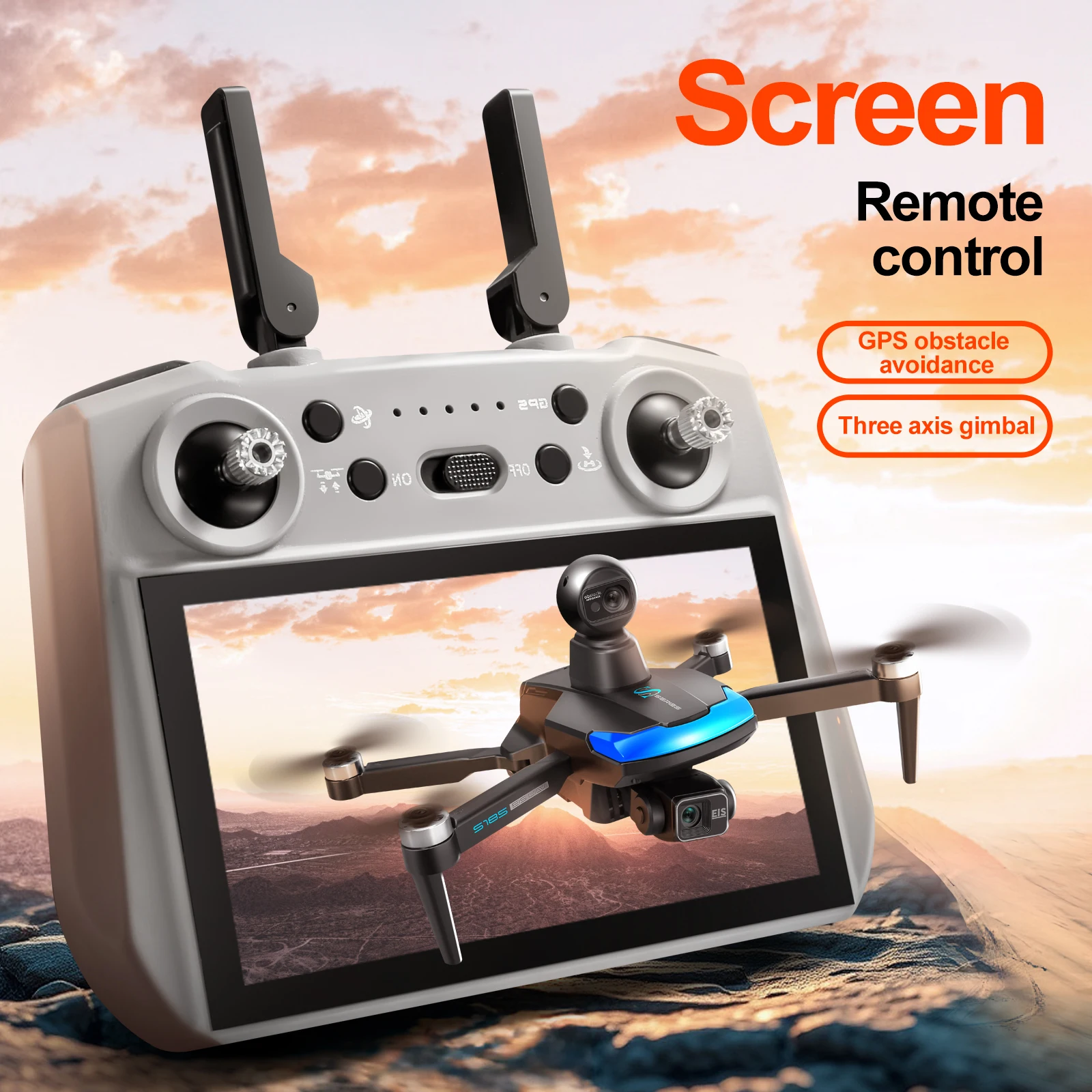 S185 Professional Drone 2.7K H - đánh giá và giá Drone Multispectral