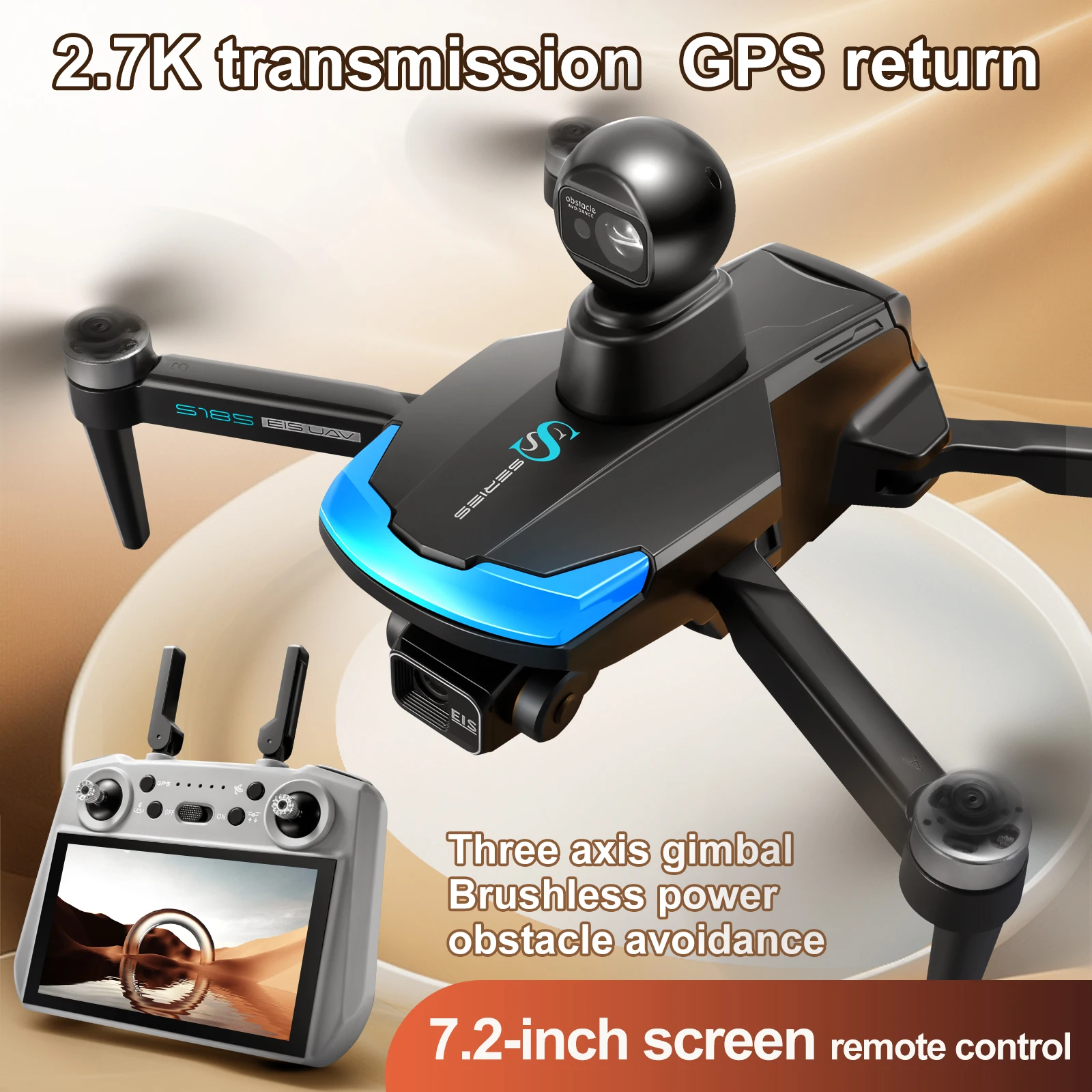 S185 Professional Drone 2.7K H - đánh giá và giá Drone Multispectral