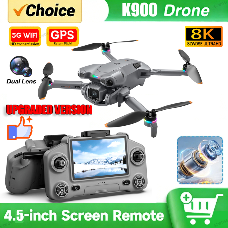 New K900 MAX GPS Drone with 4K - đánh giá và giá Drone Multispectral
