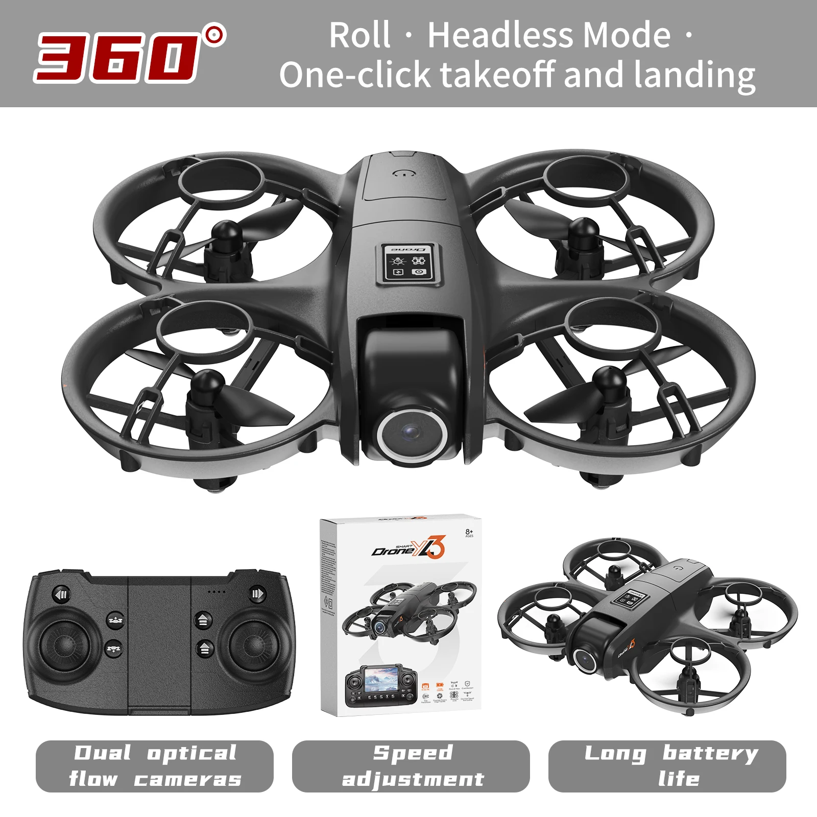 New YL3 RC Drone 8K 1080P Wide - đánh giá và giá Drone Multispectral