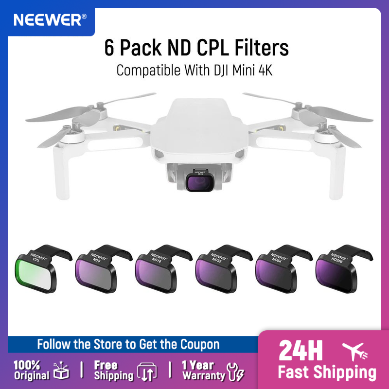 NEEWER 6 Pack ND CPL Filters F - đánh giá và giá Drone Ndvi